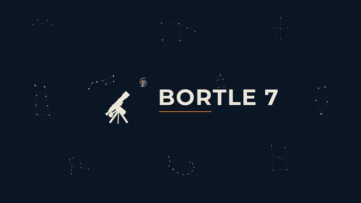 Bortle 7 banner — deep-sky star field from San Pedro de Alcántara